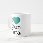 I Open Data-Mok hart Koffiemok (Voorkant links)