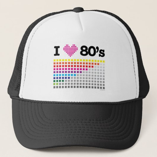 i_ove 80s trucker pet (Voorkant)