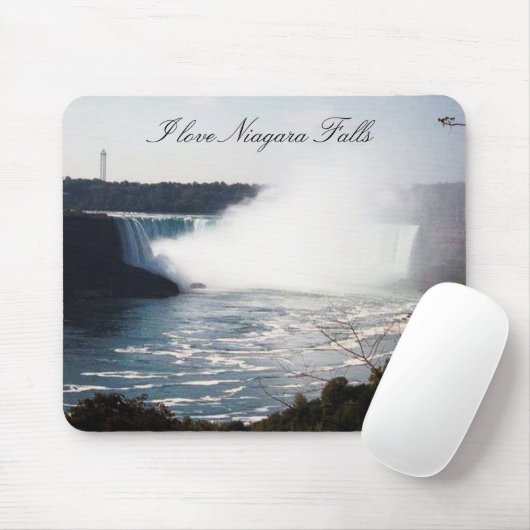 I OVE NIAGARA HERFSTEN mousepad Muismat (Met muis)