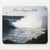 I OVE NIAGARA HERFSTEN mousepad Muismat (Voorkant)