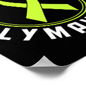 I Overlevende Lymfoom Bewustheid Poster (Hoek)