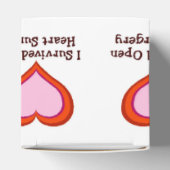 I Overlevende open hartchirurgie Bedankdoosjes (Bovenkant)