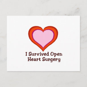 I Overlevende open hartchirurgie Briefkaart