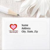 I Overlevende open hartchirurgie Etiket (Insitu)