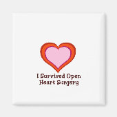 I Overlevende open hartchirurgie Magneet (Voorkant)