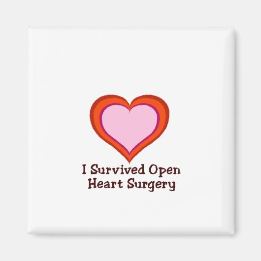 I Overlevende open hartchirurgie Magneet (Voorkant)