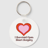I Overlevende open hartchirurgie Sleutelhanger (Voorkant)