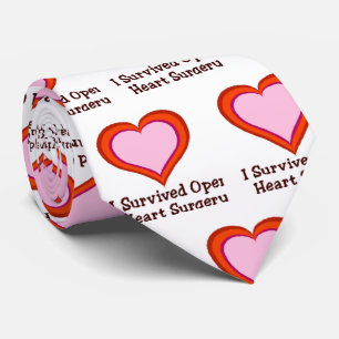 I Overlevende open hartchirurgie Stropdas