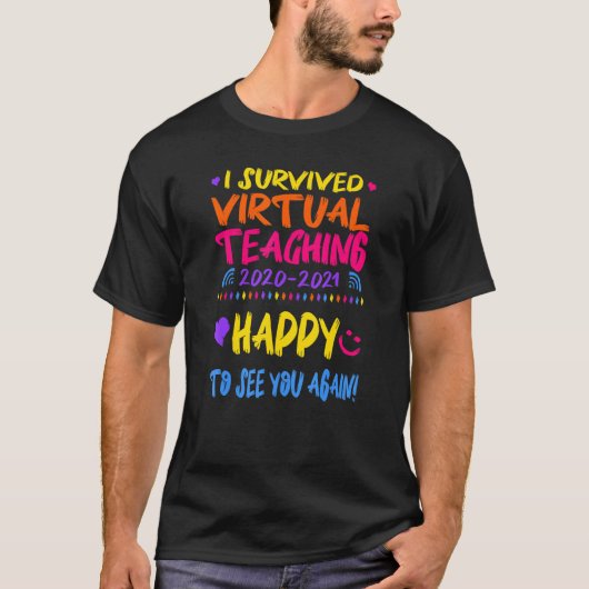 I Overlevende virtuele training T-shirt (Voorkant)