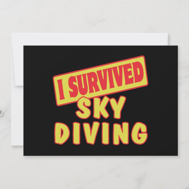 I OVERVIERDE SKYDIVING (Voorkant)