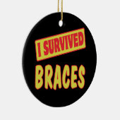 I OVERVIGDE BRACES KERAMISCH ORNAMENT (Rechts)