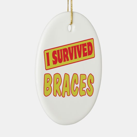 I OVERVIGDE BRACES KERAMISCH ORNAMENT (Rechts)