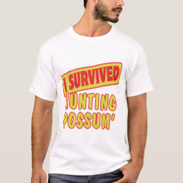 I OVERVIGEDRAGEN HOOGSTE POSSUM T-SHIRT