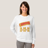 I OVERVIVED 12-12-12 T-SHIRT (Voorkant volledig)