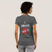 I OVERVIVED COVID-19 T-SHIRT (Achterkant volledig)