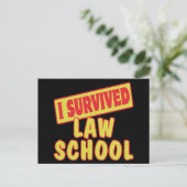 I OVERVIVENDE WETTELIJKE SCHOOL BRIEFKAART (Staand voorkant)
