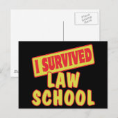 I OVERVIVENDE WETTELIJKE SCHOOL BRIEFKAART (Voorkant / Achterkant)