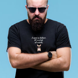 I Own a Biker motorfiets t-shirt