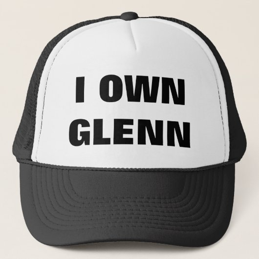 I OWN GLENN TRUCKER PET (Voorkant)