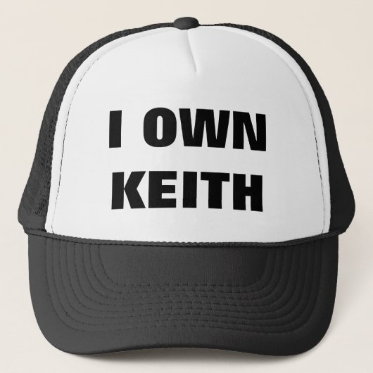 I OWN KEITH TRUCKER PET (Voorkant)