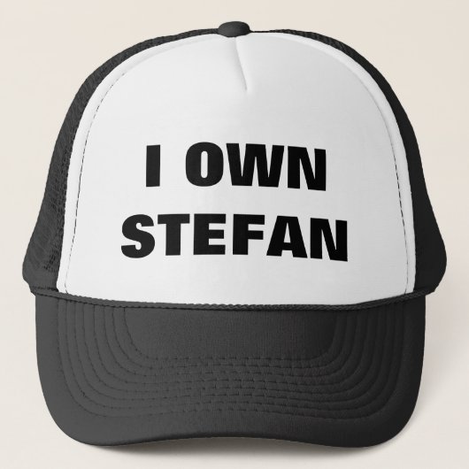 I OWN STEFAN TRUCKER PET (Voorkant)