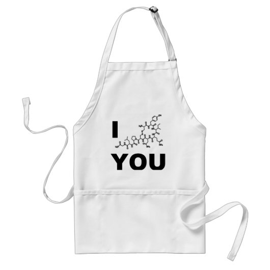 I (oxytocine) You Apron Standaard Schort (Voorkant)
