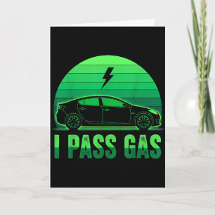 I P Gas Elektrische Auto Grappige Ev Voertuig Zons Kaart
