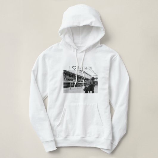 I ♡ PADDINGTON HOODIE (Design voorkant)