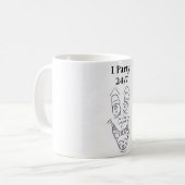 I PARTIJ 24/7 KOFFIEMOK (Voorkant links)