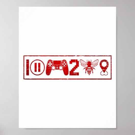 I Paused My Game To Be Here Funny Gamer Boys Men V Poster (Voorkant)