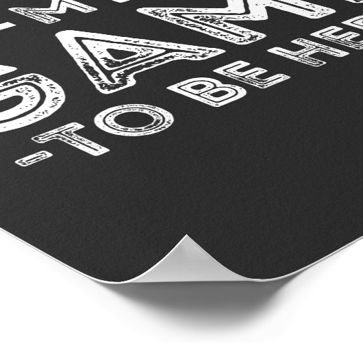 I Paused My Game to Be Here Graphic Sarcastic Fun Poster (Hoek)