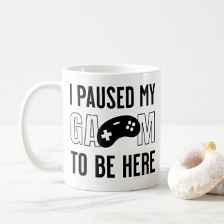 i paused my game to be here koffiemok