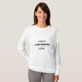 I Paused My Overthinking To Be Here Shirt | Mental (Voorkant volledig)