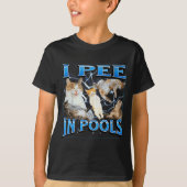 I Pee In Ols Funny Offensive Cat Meme Bootleg Grap T-shirt (Voorkant)