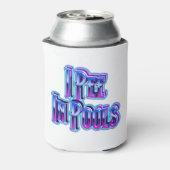 I Pee In Pools Blikjeskoeler (Blikje Achterkant)