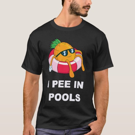I Peer in pools 1 T-shirt (Voorkant)