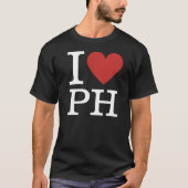 I ❤️ PH Filippijnen Custom Mannen T-shirt (Voorkant)