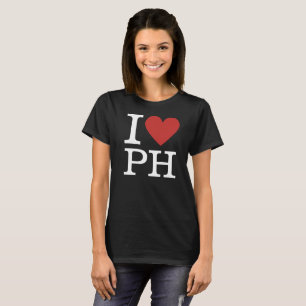 I ❤️ PH Filippijnen Custom Vrouwen T-shirt
