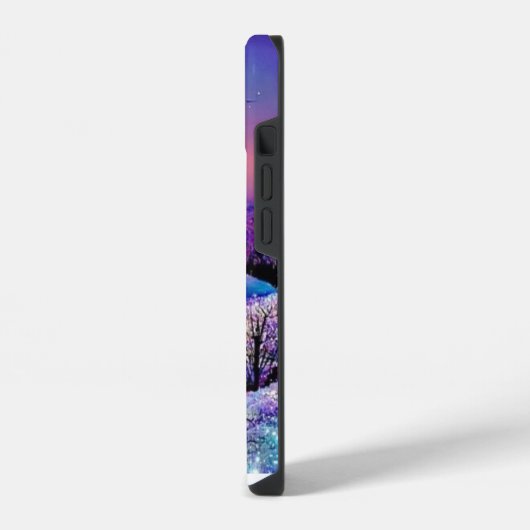 I phon 14 cover: natuur uitzicht ontwerp iPhone hoesje (Linkerkant)