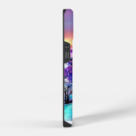 I phon 14 cover: natuur uitzicht ontwerp iPhone hoesje (Rechterkant)