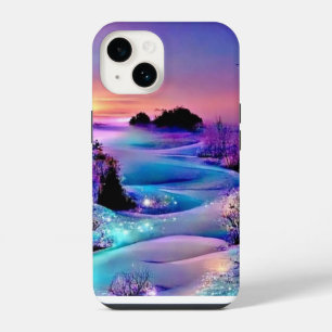I phon 14 cover: natuur uitzicht ontwerp iPhone 14 hoesje
