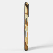 I-Phone 16 Mocha Abstract Art Hoesje (Achterkant / Rechts)