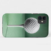 I Phone case met Golf Ball (Achterkant (horizontaal))
