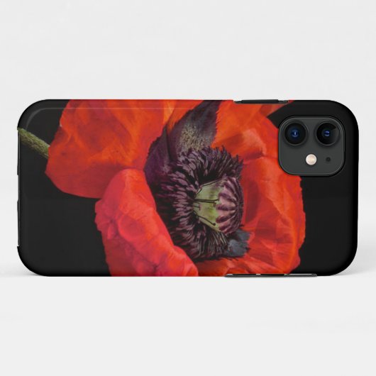 i-Phone Case "Poppy" (Achterkant (horizontaal))