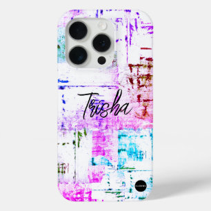 I Phone Hoesje Wit Mix Distressed HAMbyWG
