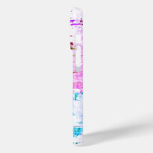 I Phone Hoesje Wit Mix Distressed HAMbyWG (Achterkant / Links)