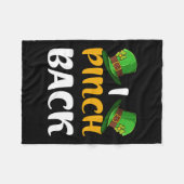 I Pinch achterzijde Fleece Deken (Voorkant (Horizontaal))