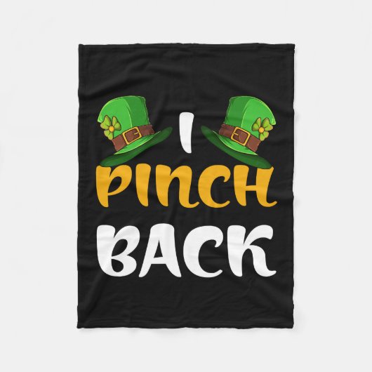 I Pinch achterzijde Fleece Deken (Voorkant)