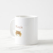 "I Pinch" Rock Crab Logo Koffiemok (Voorkant links)