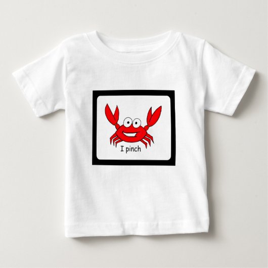 I Pinch Toddler Shirt (Voorkant)